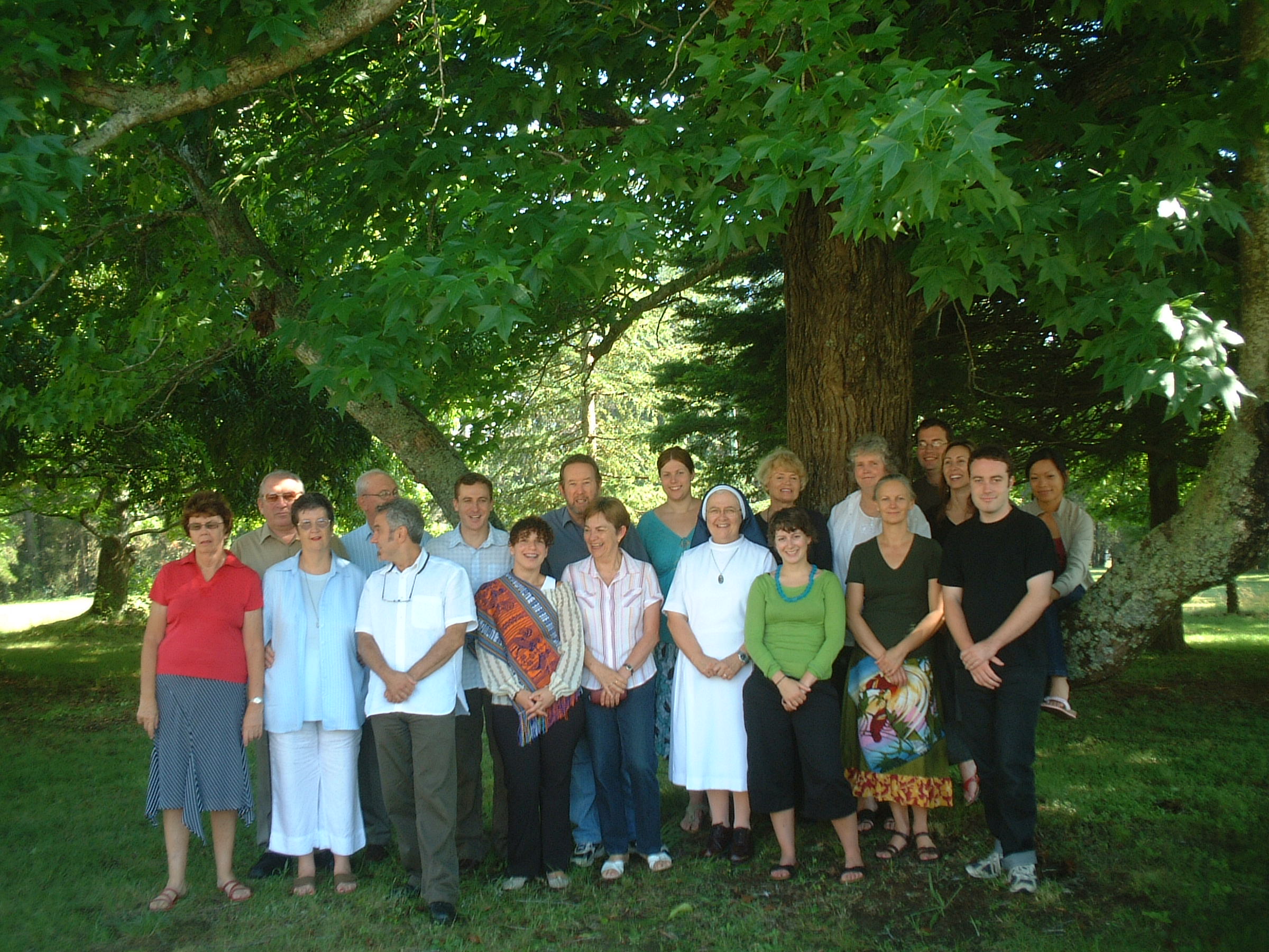 Participants at Palms' 2006 orientation course