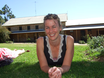 Palms Australia volunteer Donna Furler