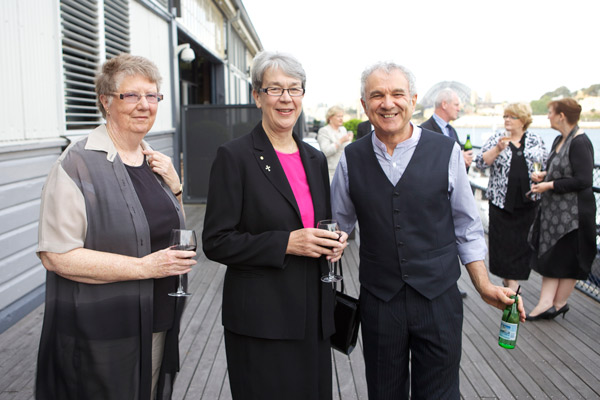 Margaret O’Shea, Judith Lawson and Roger O’Halloran