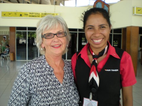 Monica and Anche in Timor-Leste
