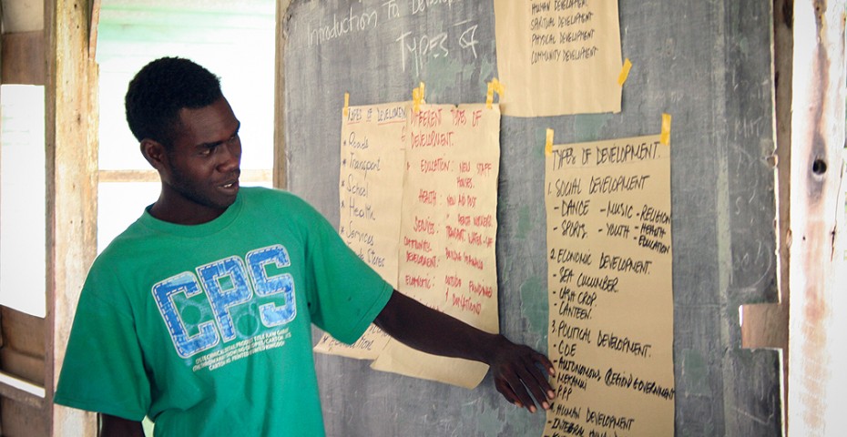 Teacher at St Dominic's School, Bougainville